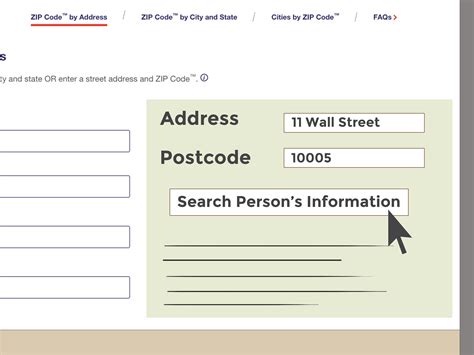 postcode by address.